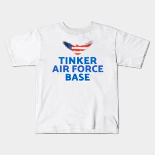 TINKER AIR FORCE BASE Kids T-Shirt